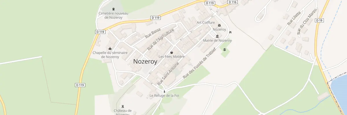 Plan du 32 Grande Rue à Nozeroy
