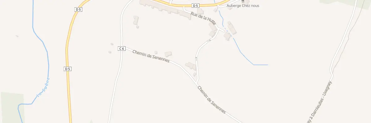 Plan du 4 Che de Senennes à Attigny