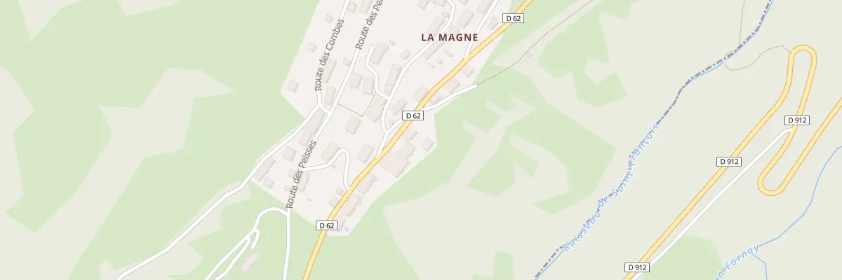 Plan du 5060 La Magne à Saint-François-de-Sales