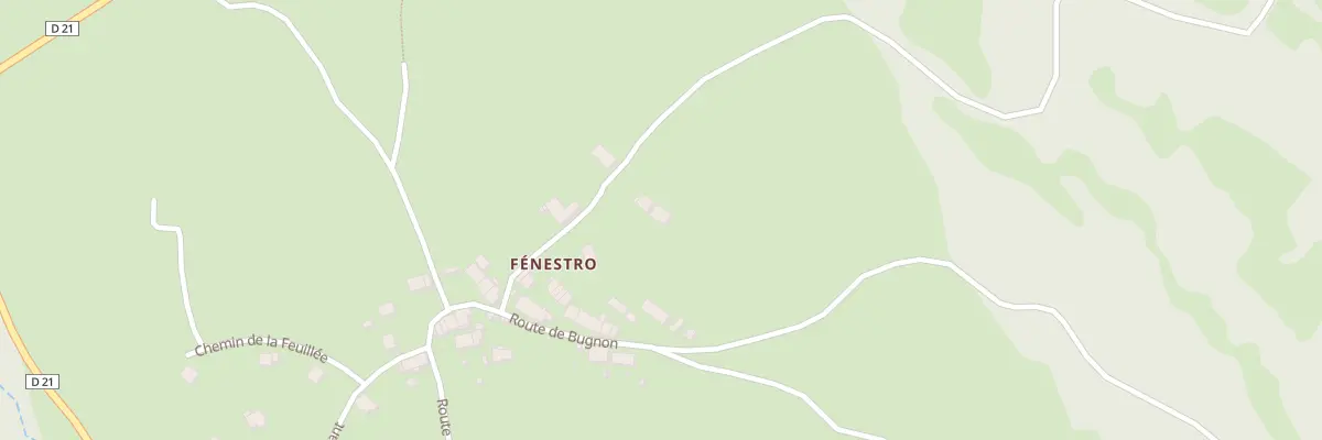 Plan du 124 Che de Combe Léger à Puygros