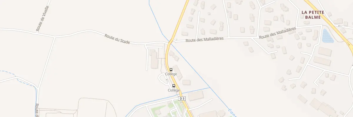 Plan du 384 Rte du Pont du Trésor à Sillingy