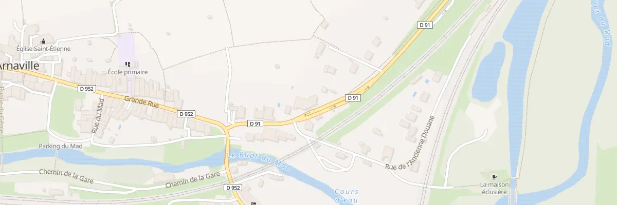 Plan du 15 Rue de Novéant à Arnaville