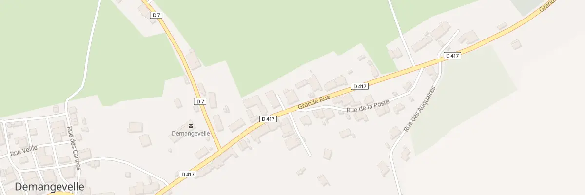 Plan du 16 Gr Grande Rue à Demangevelle