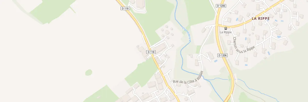 Plan du 242 Rte de la Gare à Viry