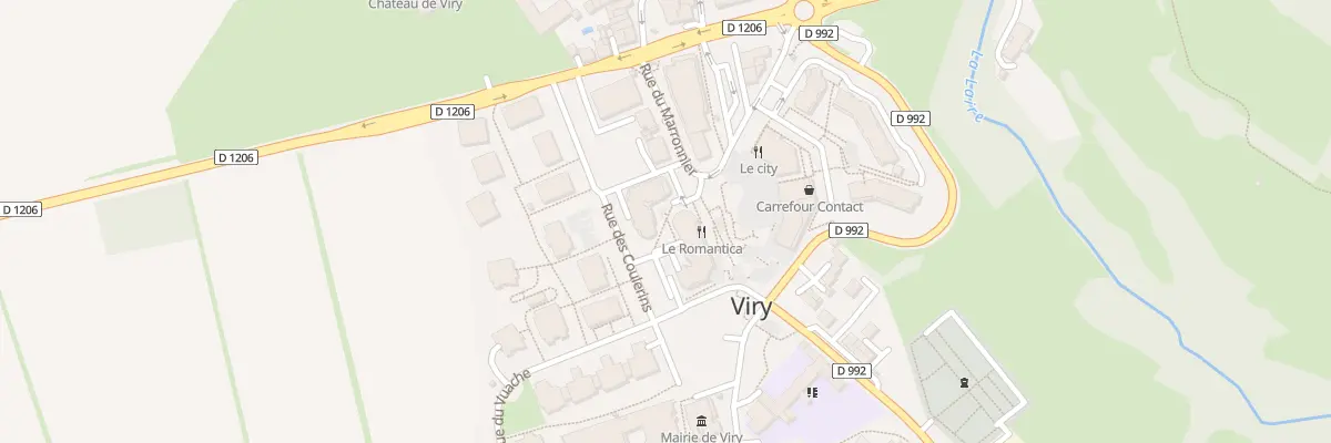 Plan du 103 Rue des Coulerins à Viry