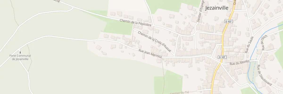 Plan du 38 Rue Jean Mermoz à Jezainville
