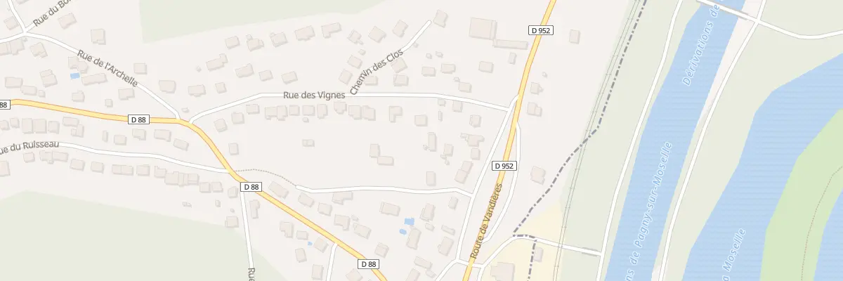 Plan du 30 Rue des Vignes à Norroy-lès-Pont-à-Mousson