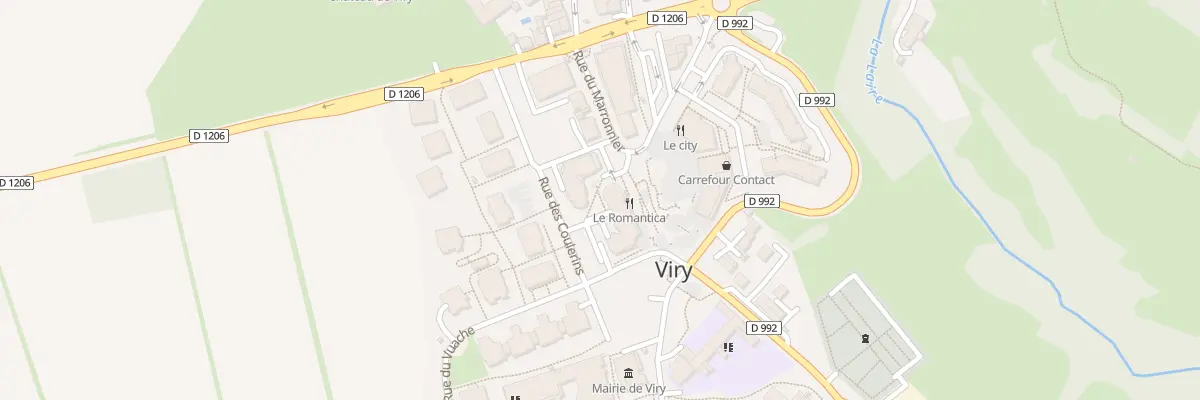 Plan du 170 Rue du Vuache à Viry
