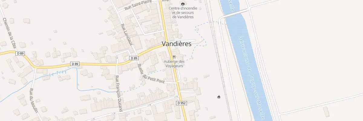 Plan du 44 Rue Charles de Gaulle à Vandières