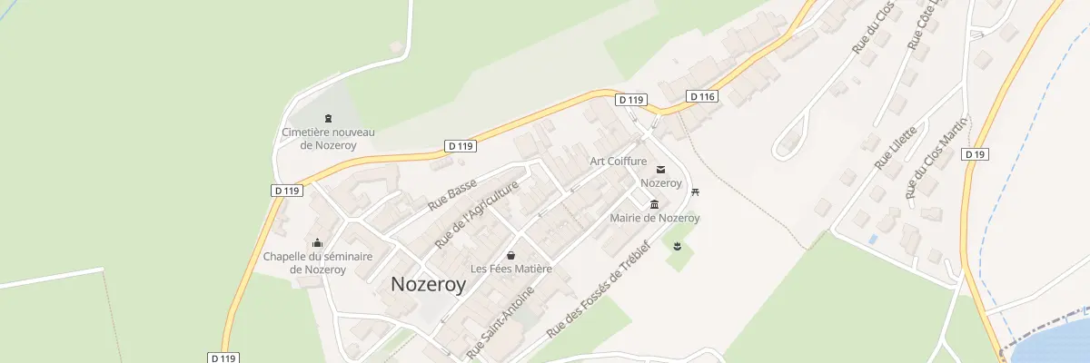 Plan du 17B Grande Rue à Nozeroy