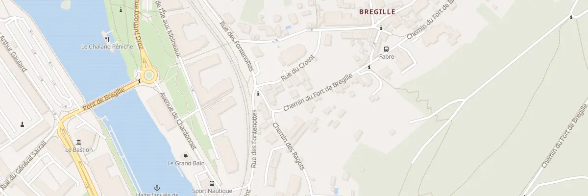 Plan du 5 Che du Fort de Bregille à Besançon