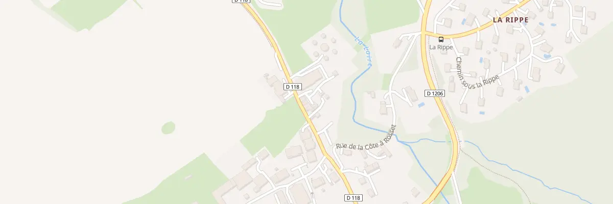 Plan du 220 Rte de la Gare à Viry