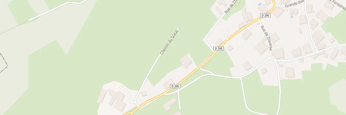 Plan du 3 Grande Rue à Gevresin
