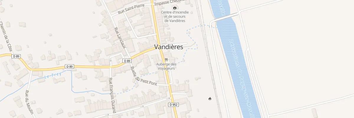 Plan du 46 Rue Charles de Gaulle à Vandières
