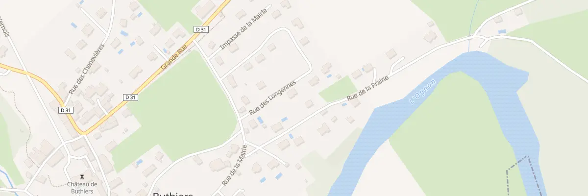 Plan du 26 Rue des Longennes à Buthiers