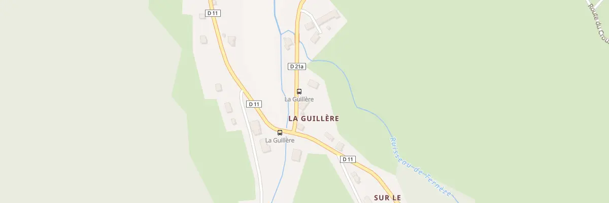 Plan du 5200 Vers le Moulin à La Thuile