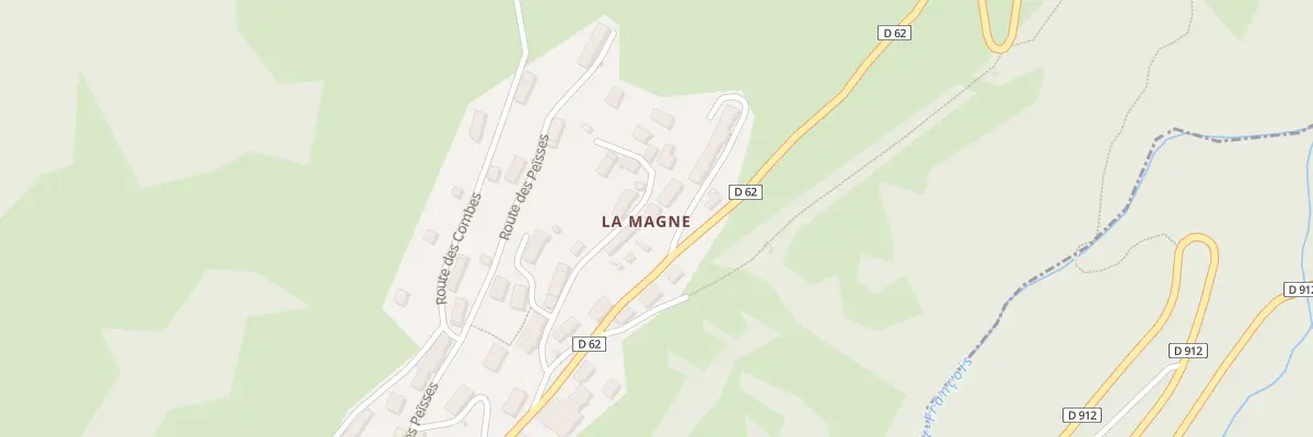 Plan du 5127 La Magne à Saint-François-de-Sales