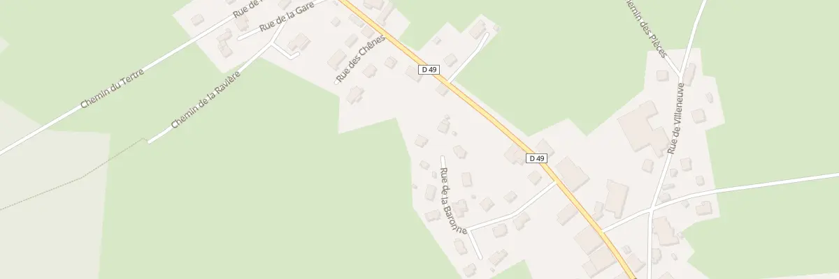 Plan du 17 Rue de la Baronne à Villers-sous-Chalamont
