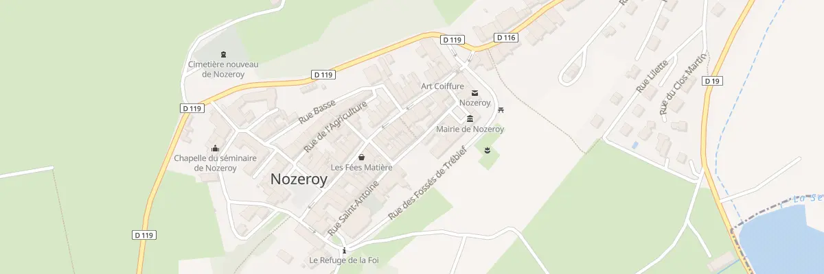 Plan du 1B Rue Saint-Antoine à Nozeroy
