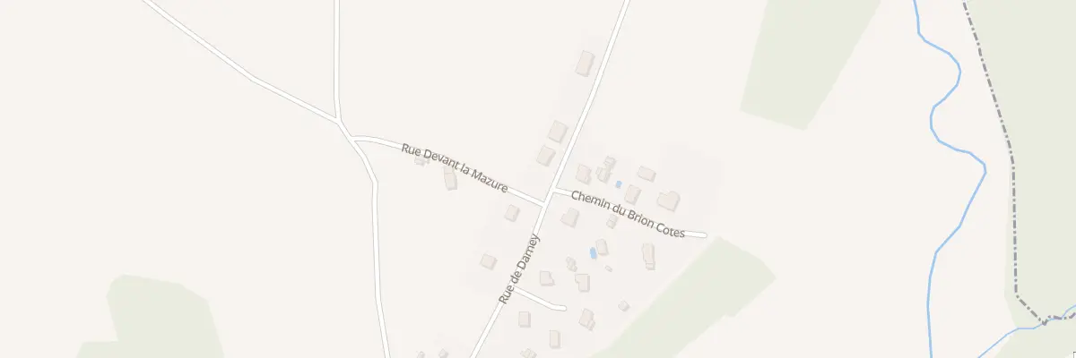 Plan du 41 Rue de Darney à Attigny