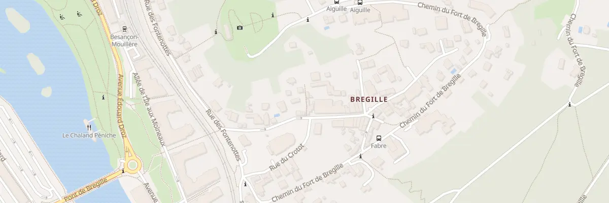 Plan du 9 Rue Fabre à Besançon