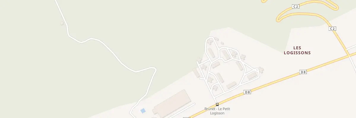 Plan du 5037 Le Grand Logisson à Brunet