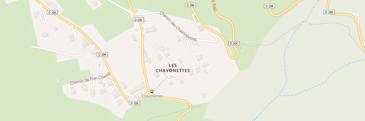 Plan du 117 Che du Grand Lavoir à Thoiry
