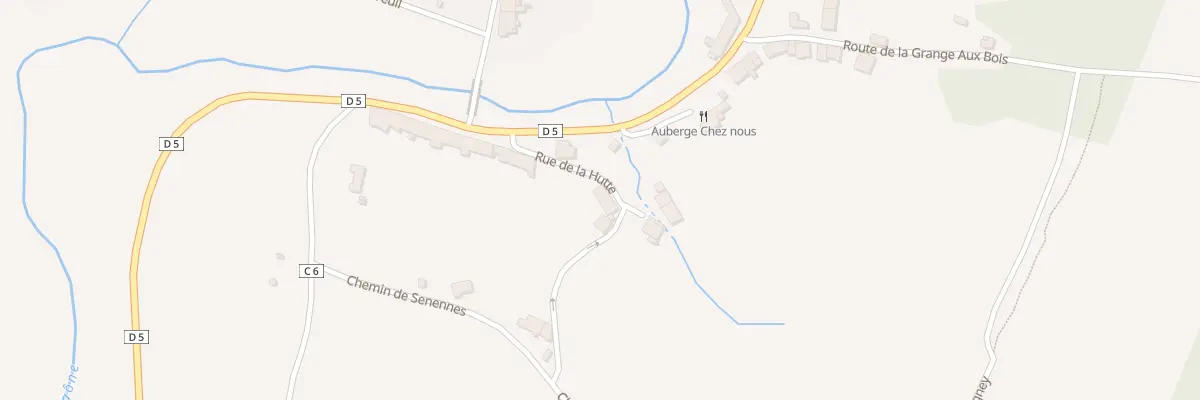 Plan du 6 Rue de la Hutte à Attigny