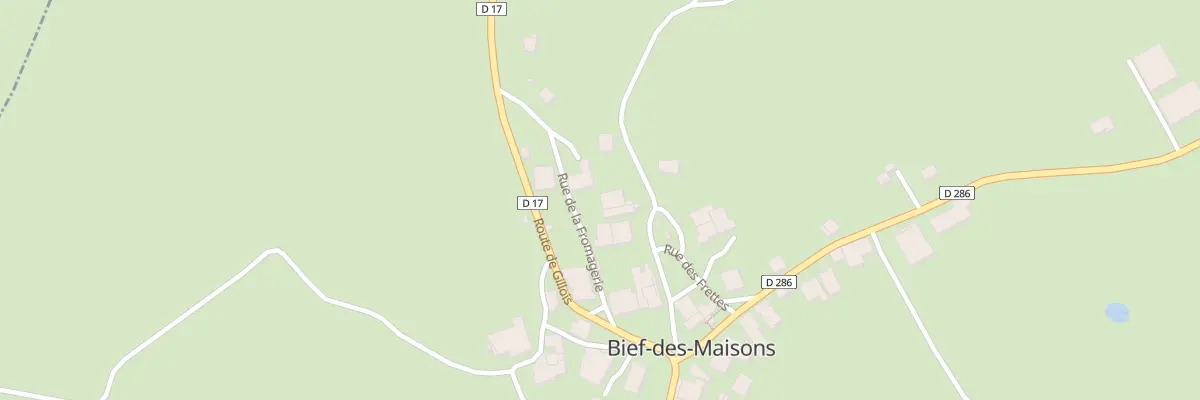 Plan du 7 Rue de la Fontaine à Bief-des-Maisons