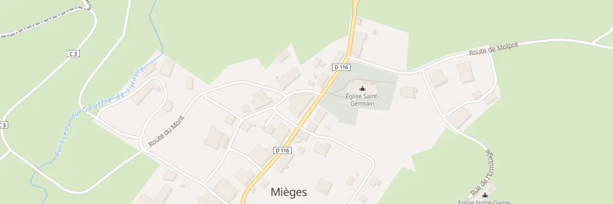 Plan du 15 Rue St Germain à Mièges