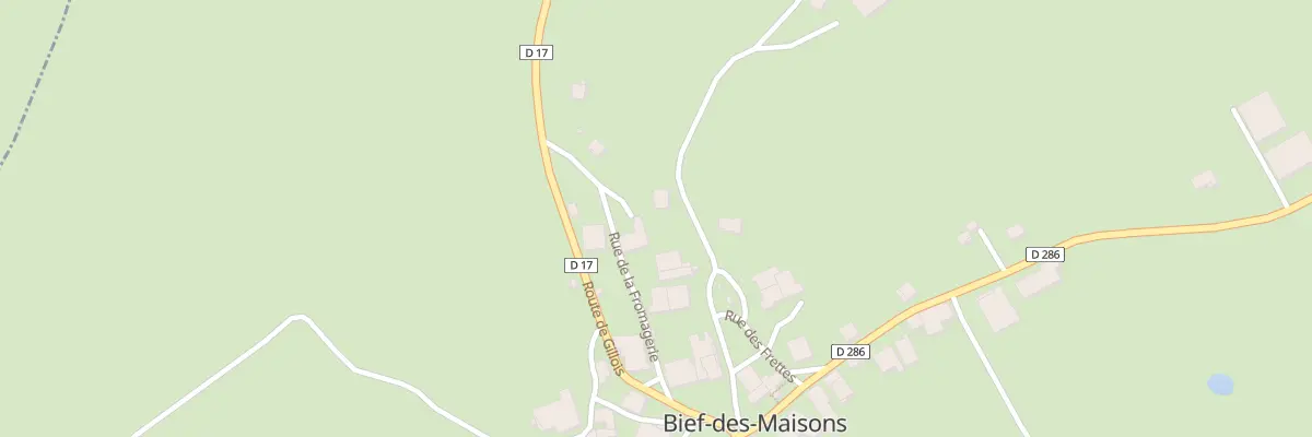 Plan du 7 Rue de la Fontaine à Bief-des-Maisons