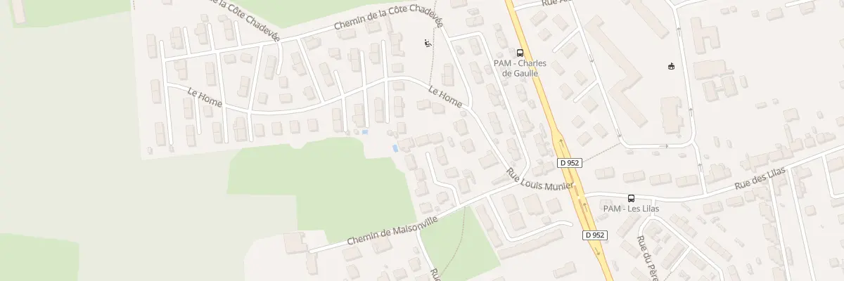 Plan du 9002 All de Maisonville à Pont-à-Mousson