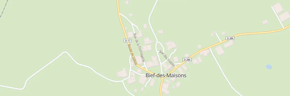 Plan du 4 Rue de la Fromagerie à Bief-des-Maisons