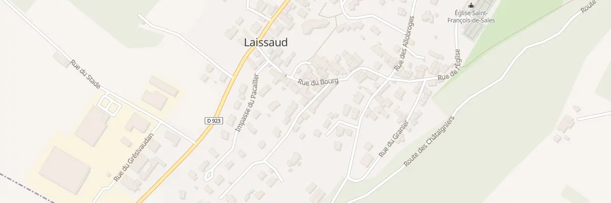Plan du 54 Imp du Rivet à Laissaud