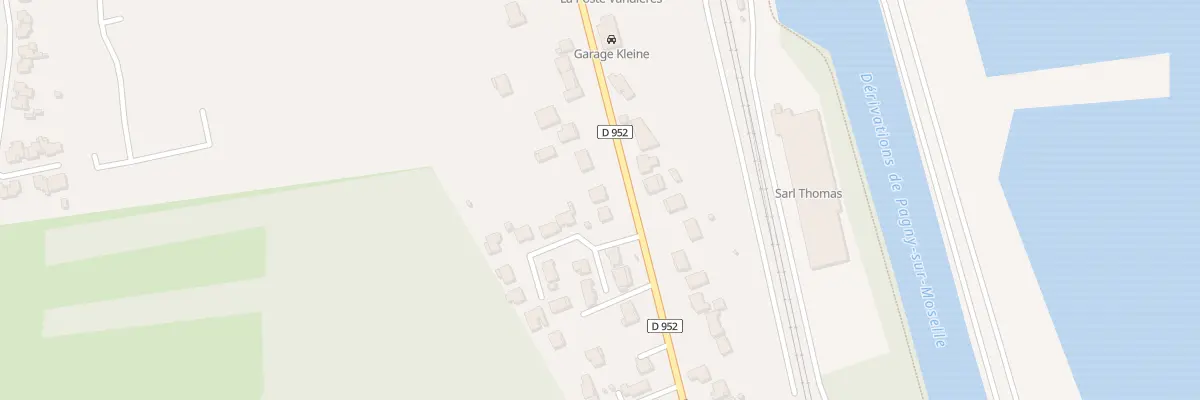 Plan du 21 Rue Charles de Gaulle à Vandières