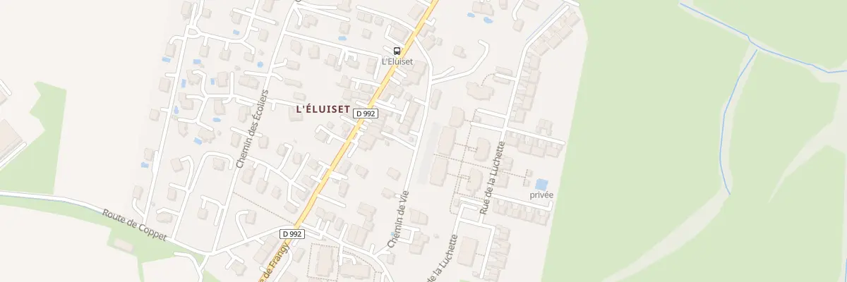 Plan du 239 Rue de la Luchette à Viry