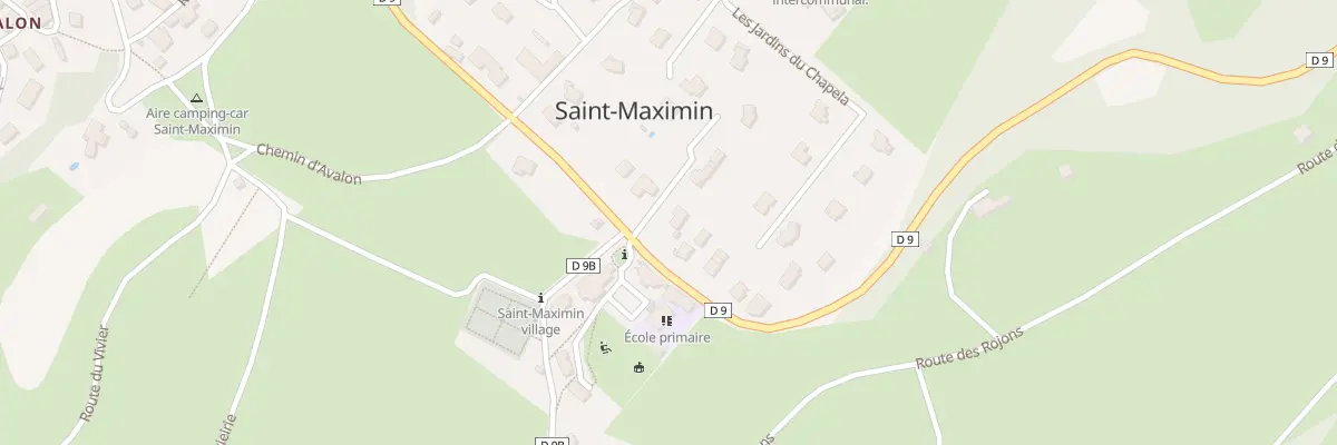 Plan du 9 Rte des Rippelets à Saint-Maximin