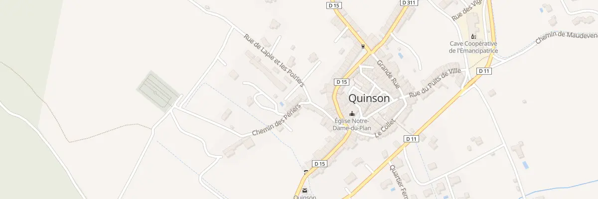 Plan du 7033 Le Village à Quinson