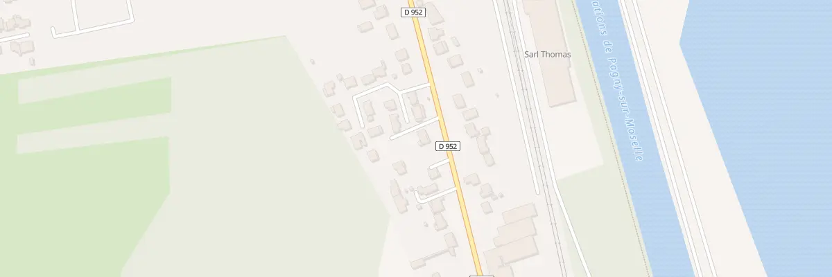Plan du 11 Rue Charles de Gaulle à Vandières