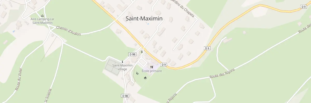 Plan du 43 Rte des Rippelets à Saint-Maximin