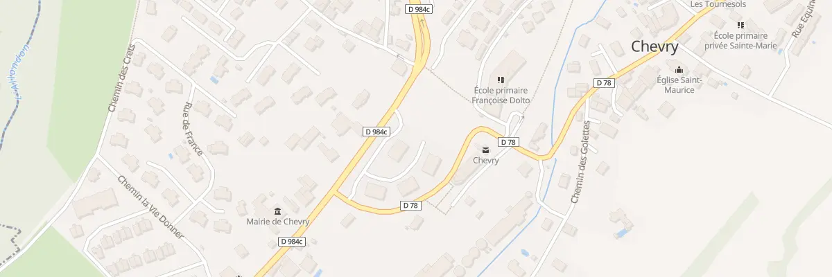 Plan du 25 Rue Saint-Maurice à Chevry