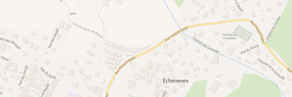 Plan du 26 Che de la Bergerie à Échenevex
