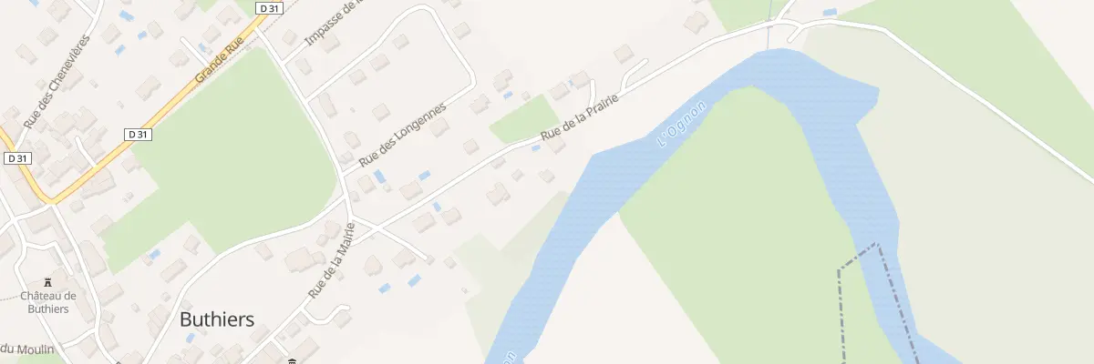 Plan du 12 Rue de la Prairie à Buthiers