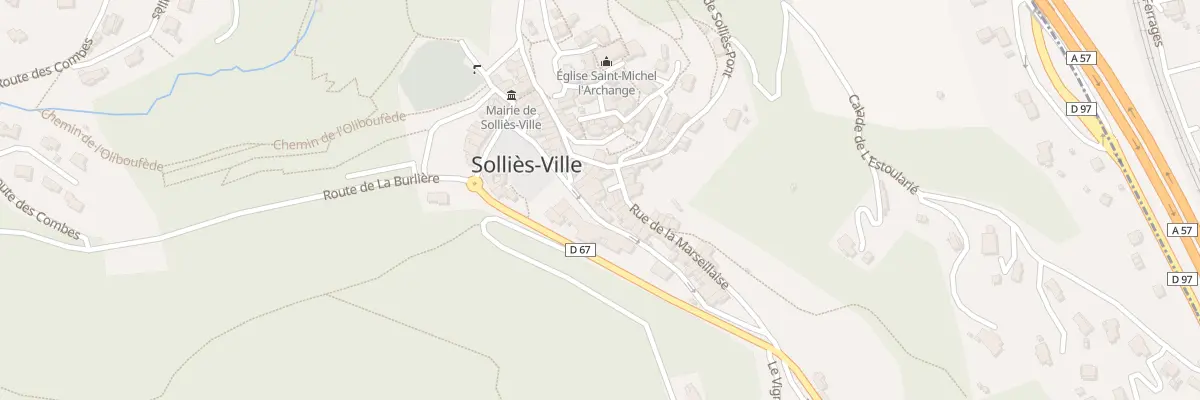 Plan du 5060 Pl Victor Hugo à Solliès-Ville