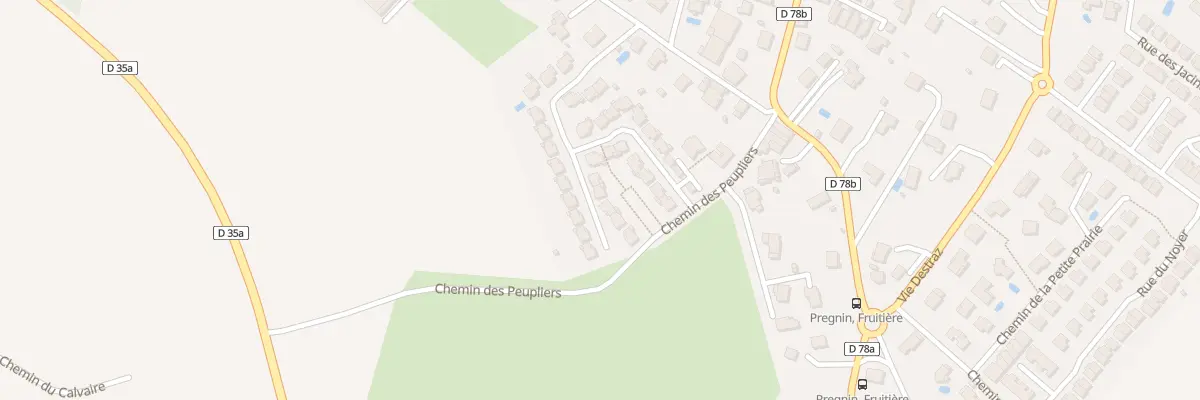 Plan du 64 Che des Vergers à Saint-Genis-Pouilly