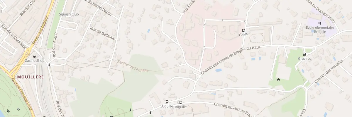 Plan du 5 Rue Emile Picard à Besançon