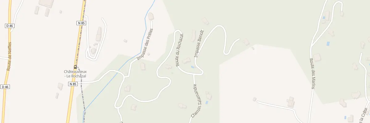 Plan du 775 Rte du Rochazal à Tallard