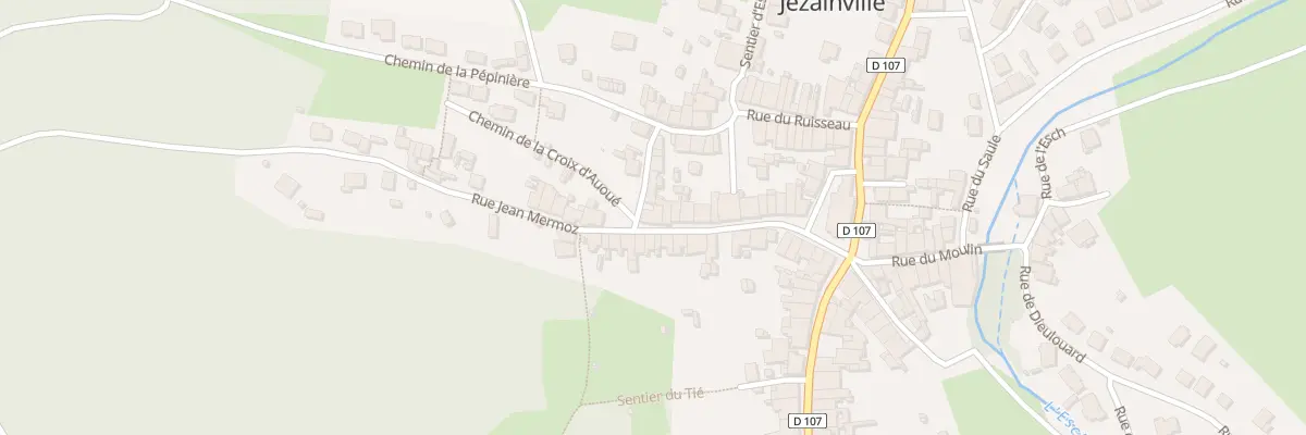 Plan du 24 Rue Jean Mermoz à Jezainville
