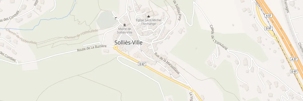 Plan du 5062 Pl Victor Hugo à Solliès-Ville