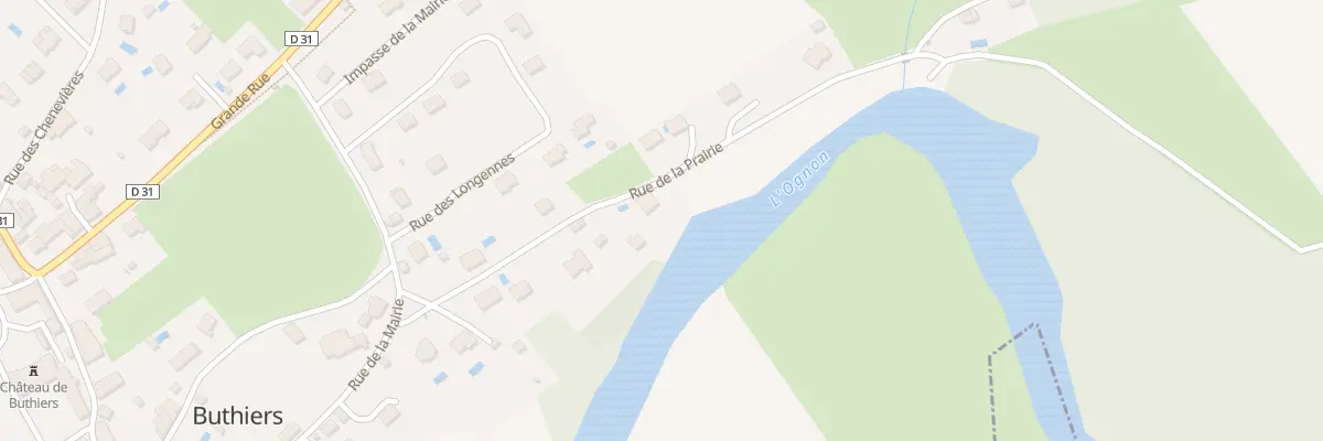 Plan du 14 Rue de la Prairie à Buthiers